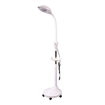 LAMPARA DE PIE LED CON LUPA X16 CON BANDEJA DE APOYO