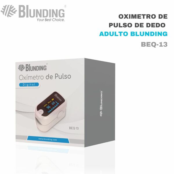 OXIMETRO DE PULSO DE DEDO BLUNDING