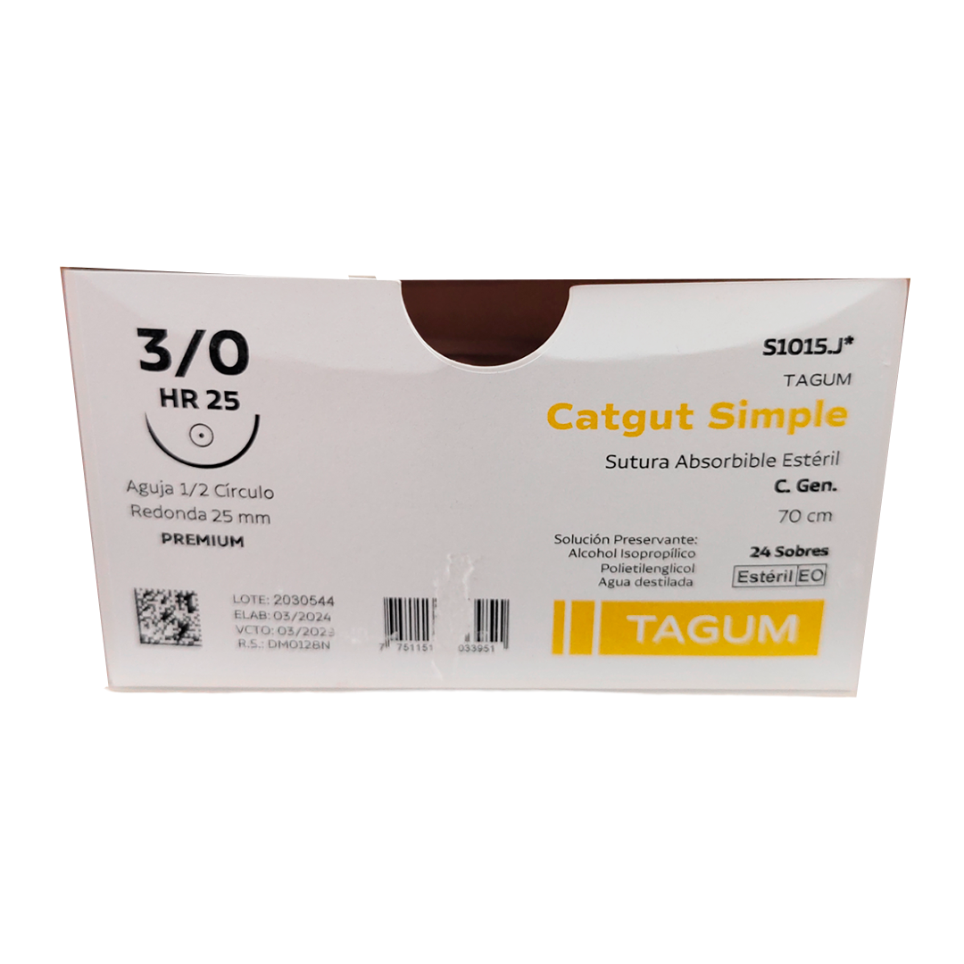 CATGUT SIMPLE 3/0