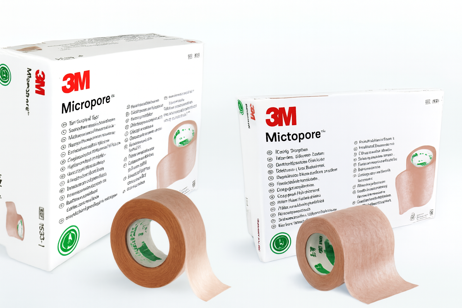CAJA CINTA MICROPORE PIEL 2,5/5 CM