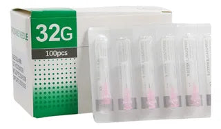 AGUJA HIPODERMICA 32 G X 13 MM PACK 10 UN.