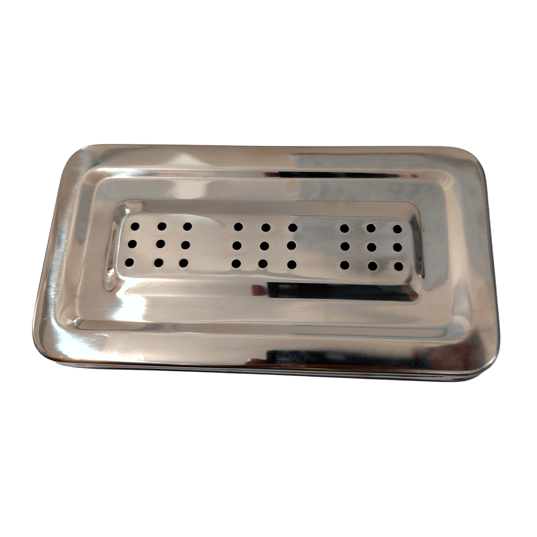 CAJA INSTRUMENTAN CON PERFORACIONES 20 x 10