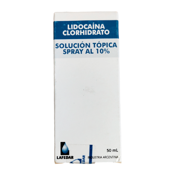 LIDOCAÍNA EN SPRAY 10%