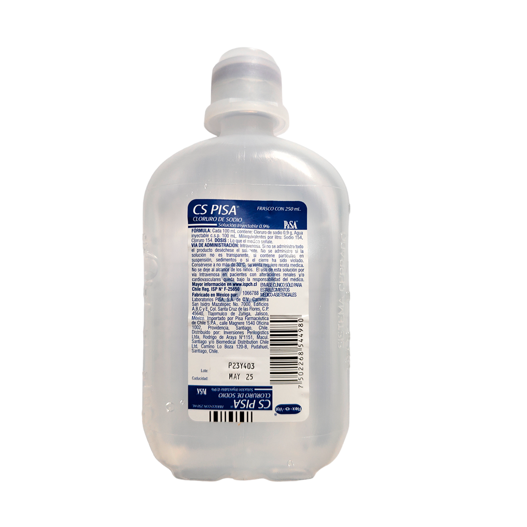 SUERO FISIOLÓGICO 250 ML