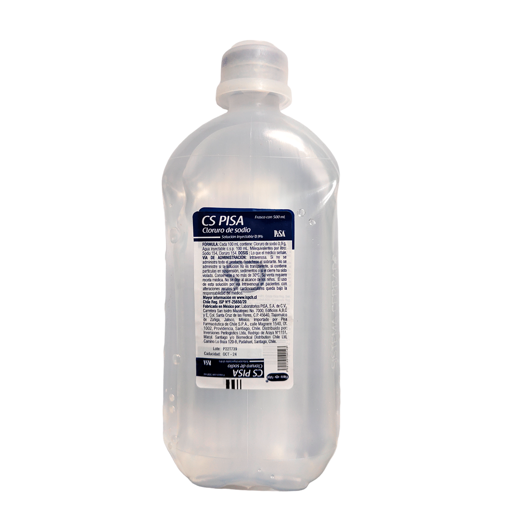 SUERO FISIOLÓGICO 500 ML