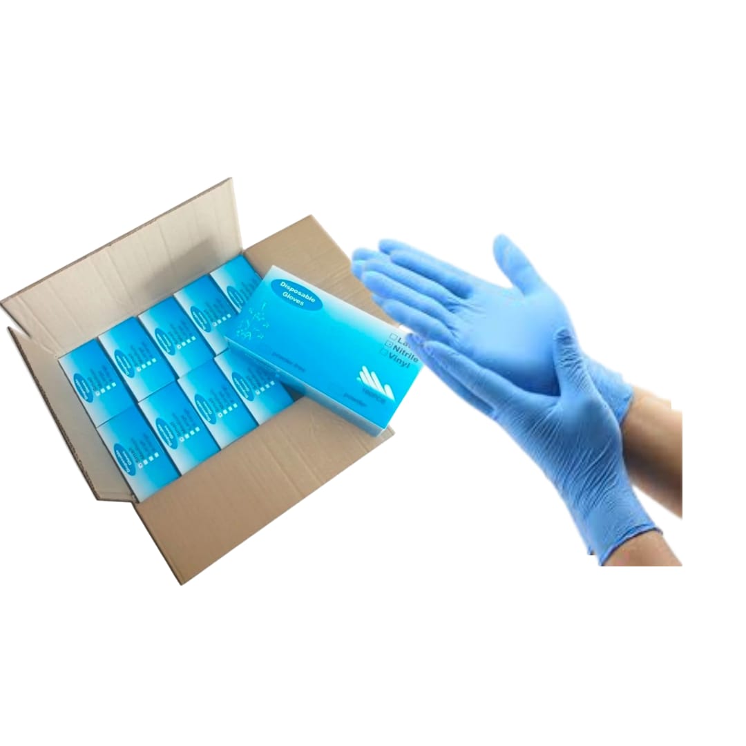 EMBALAJE NITRILO AZUL (10 CAJAS)