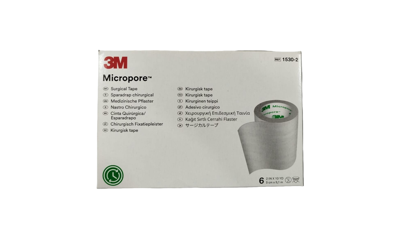 CINTA MICROPORE BLANCA 3M 2,5/5 CM UN