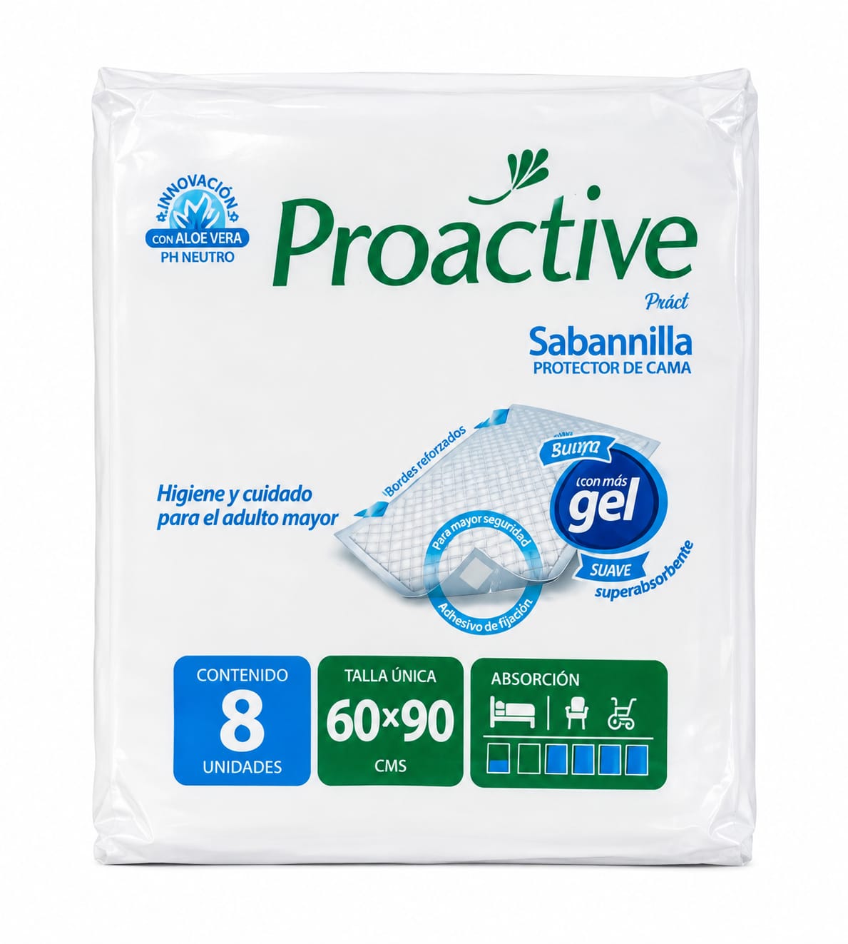 SABANILLA PROTECTORA DE CAMA 8 UN DE 60 X 90