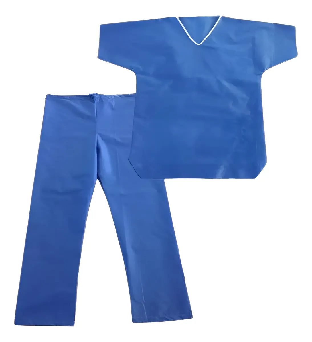Ambo médico de circulación SMS, blusa y pantalón desechable