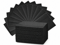 Babero dental impermeable 125 unidades color Negro