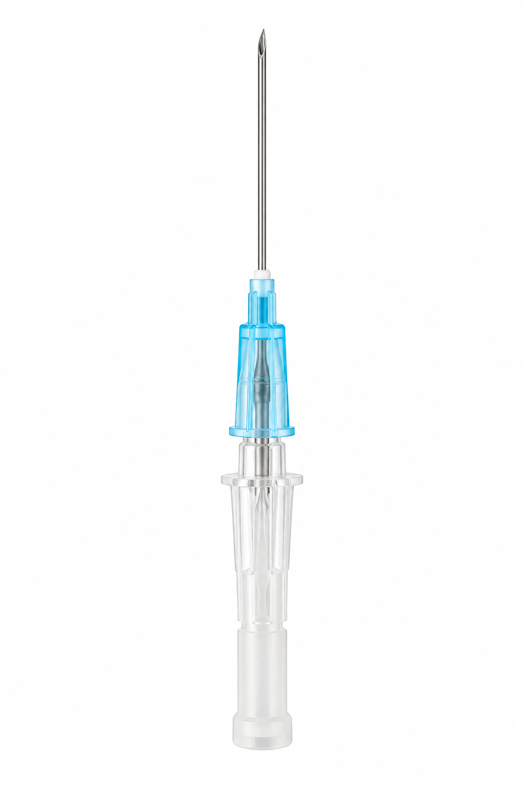 Catéter intravenoso por caja, calibre 22G color azul