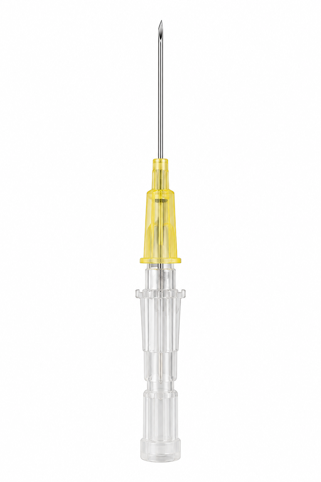 Catéter intravenoso por caja, calibre 24G color amarillo