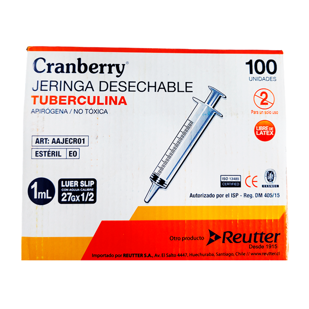 JERINGA DESECHABLE 1, 3, 5, 10 ML UN