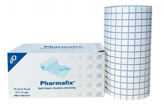 VENDA  GASA ADHESIVA PHARAMFIX SIMIL FIXOMULL 5X10MTS. , 10X10MTS. , 15X10MTS.