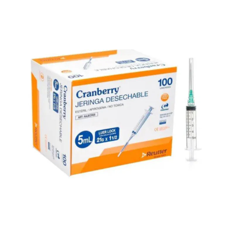 Jeringa Cranberry 5 ml — presentación seleccionada