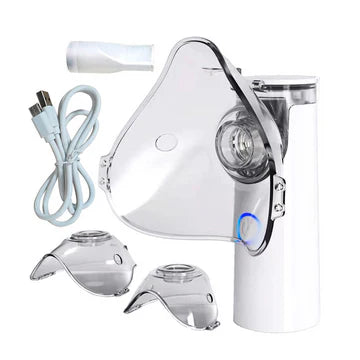 NEBULIZADOR MINI PORTATIL DE MANO NIÑO Y ADULTO ATOMIZADOR